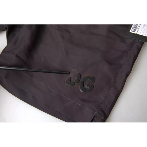 Pre Loved dolce & gabbana Leopard Swim Shorts Women Brown Swimwear - Picture 4 of 5